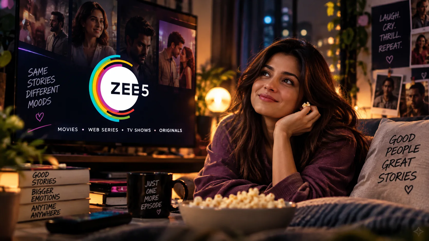 ZEE5 campaign visual