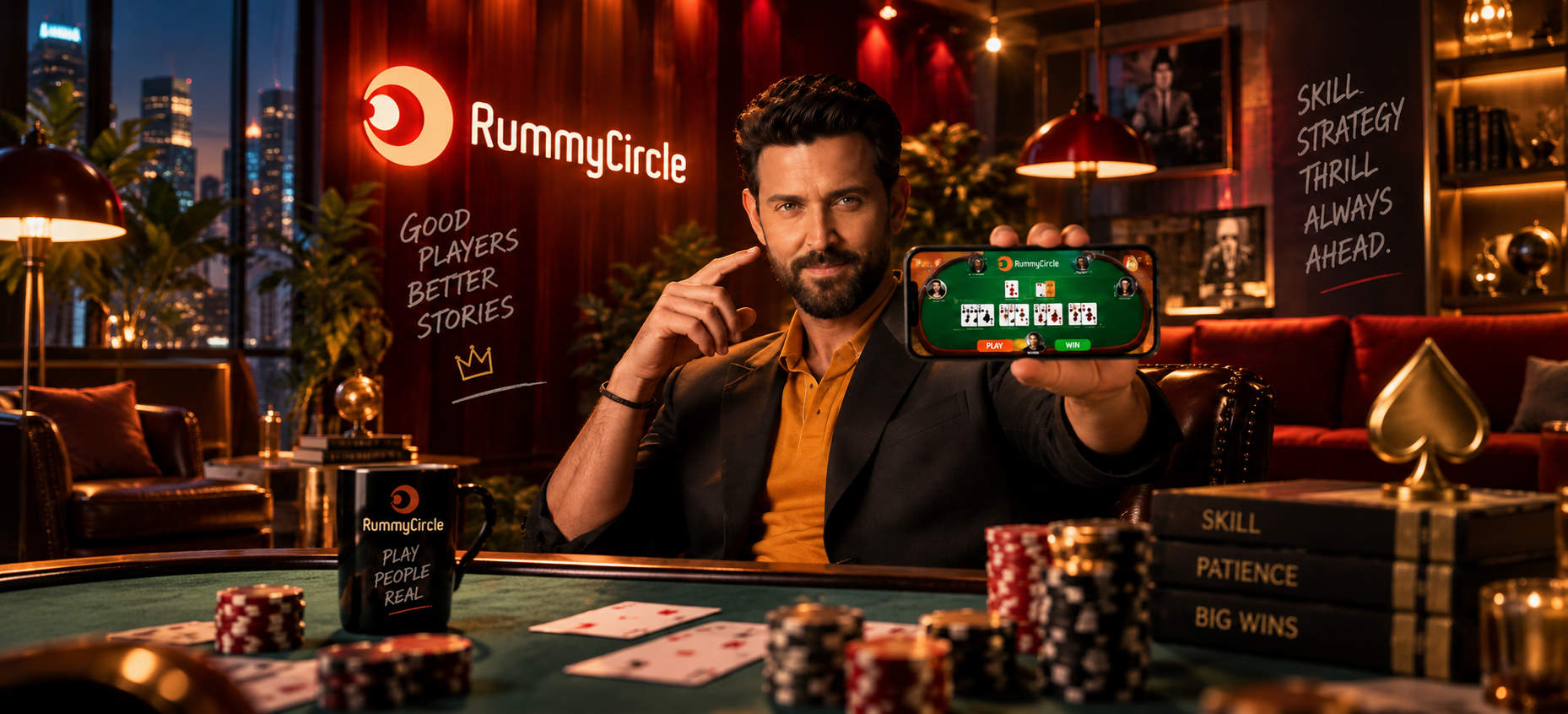 RummyCircle campaign visual
