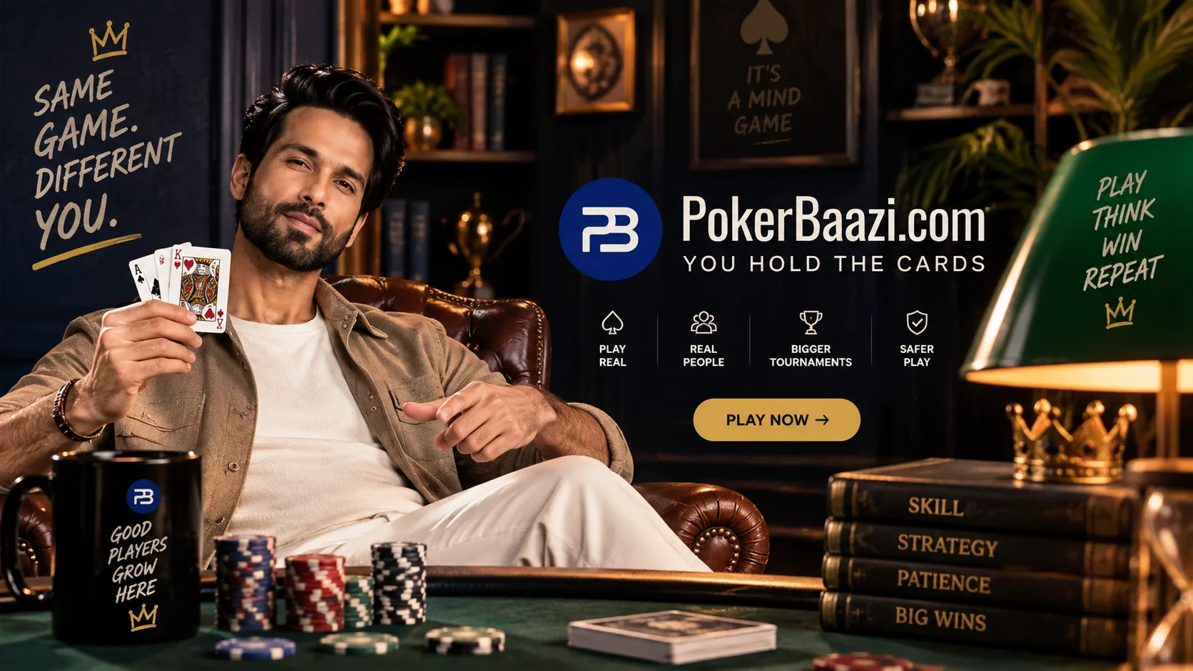 PokerBaazi campaign visual