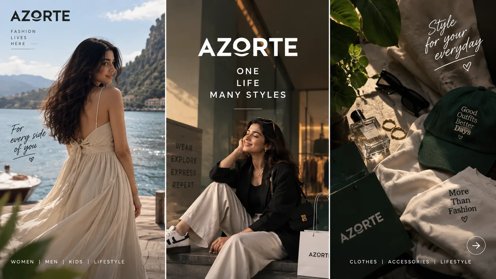 AZORTE campaign visual